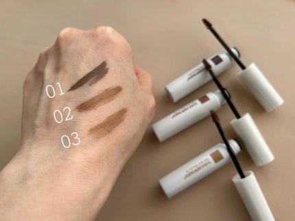 フェイクブロウマスカラEX/サナ ニューボーン/眉マスカラを使ったクチコミ(4枚目)