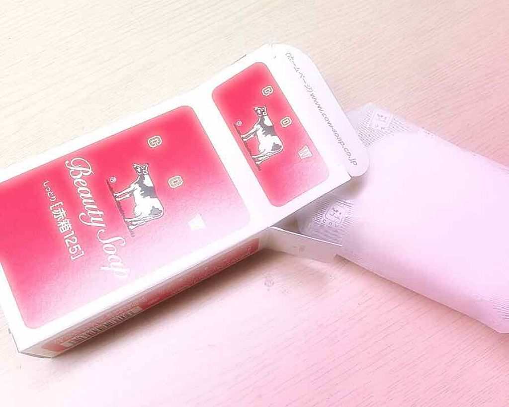 赤箱 (しっとり)/カウブランド/洗顔石鹸を使ったクチコミ(2枚目)