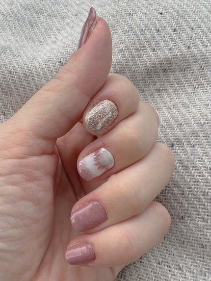 ジェルネイルシール/キャンドゥ/ネイルシールを使ったクチコミ(4枚目)