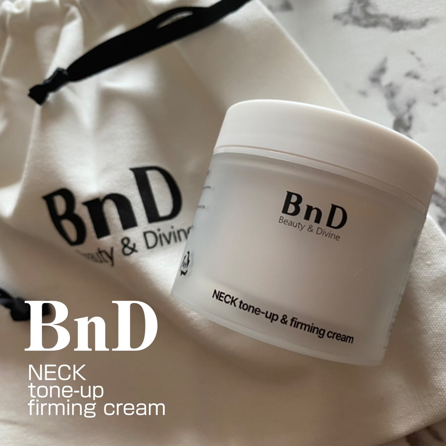 BnD ネックアイロン トーンアップ クリーム/BnD/ネック・デコルテケアを使ったクチコミ(1枚目)