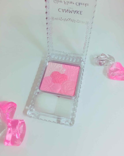 グロウフルールチークス/キャンメイク/パウダーチークを使ったクチコミ(2枚目)