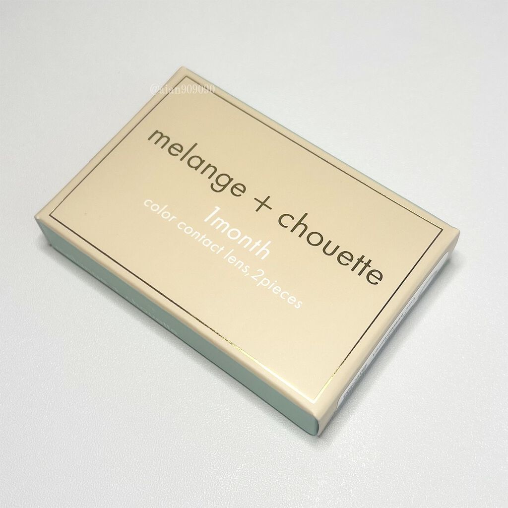 melange+chouette 1month/melange+chouette/１ヶ月（１MONTH）カラコンを使ったクチコミ（2枚目）