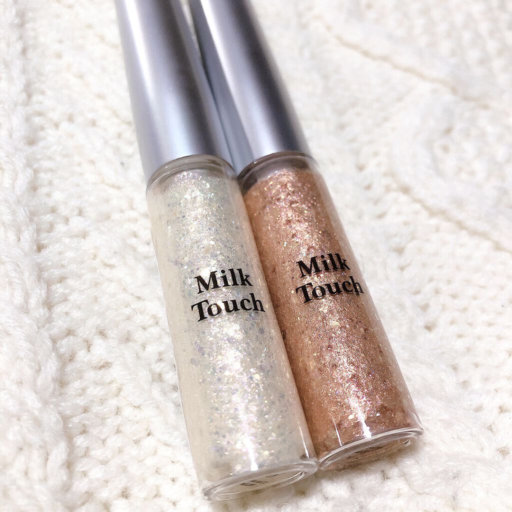 フェアリージュエルアイグリッター/Milk Touch/グリッターを使ったクチコミ（2枚目）