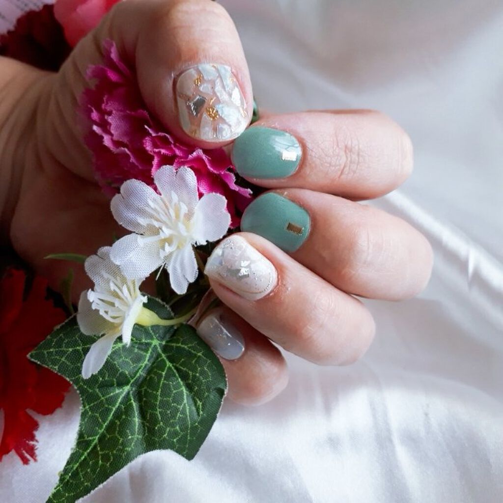 リアルジェルネイルシール/BEAUTY AVENUE/ネイルシールを使ったクチコミ(3枚目)