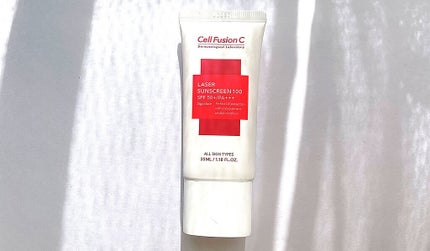 レーザーサンスクリーン 100/Cell Fusion C(セルフュージョンシー)/日焼け止めクリームを使ったクチコミ(4枚目)