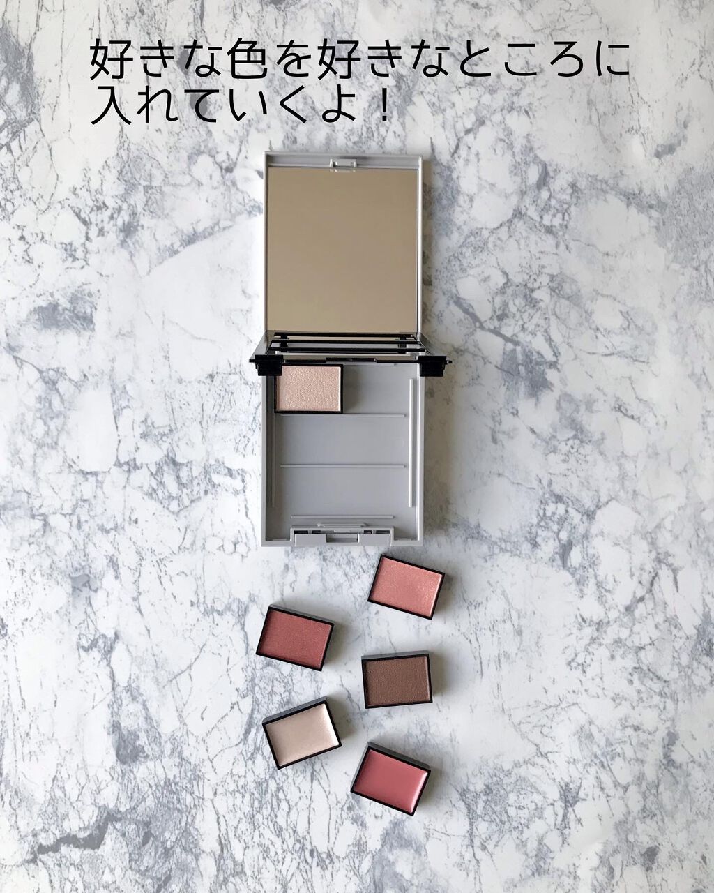 MY MIXED PALETTE 6色カスタムパレット 10 BRULEE/MN/マルチパレットを使ったクチコミ（3枚目）