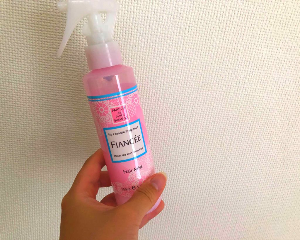 フレグランスヘアミスト ピュアシャンプーの香り/フィアンセ/ヘアミストを使ったクチコミ(2枚目)