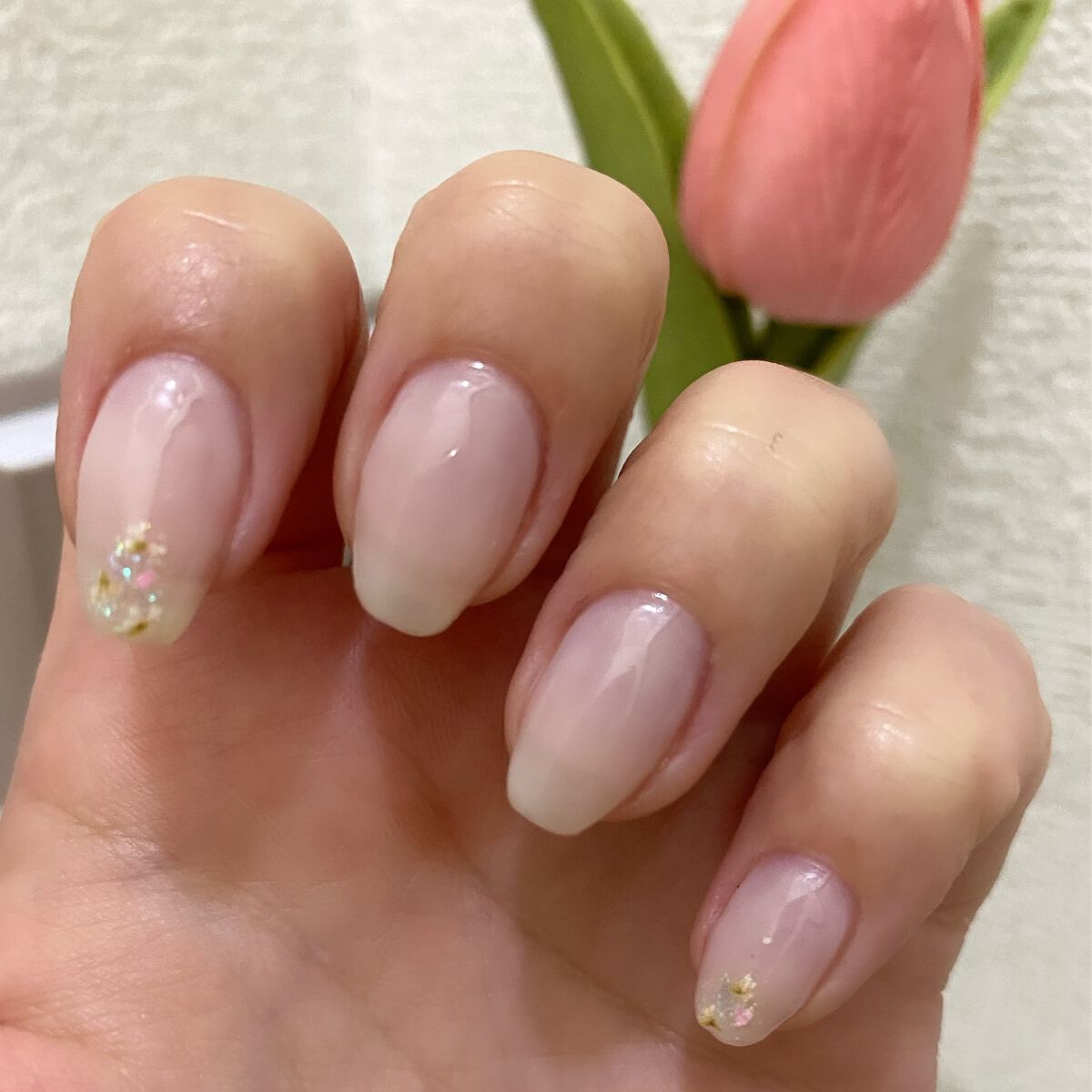 ジェルネイル（ライト対応）/セリア/ジェルネイルを使ったクチコミ（1枚目）