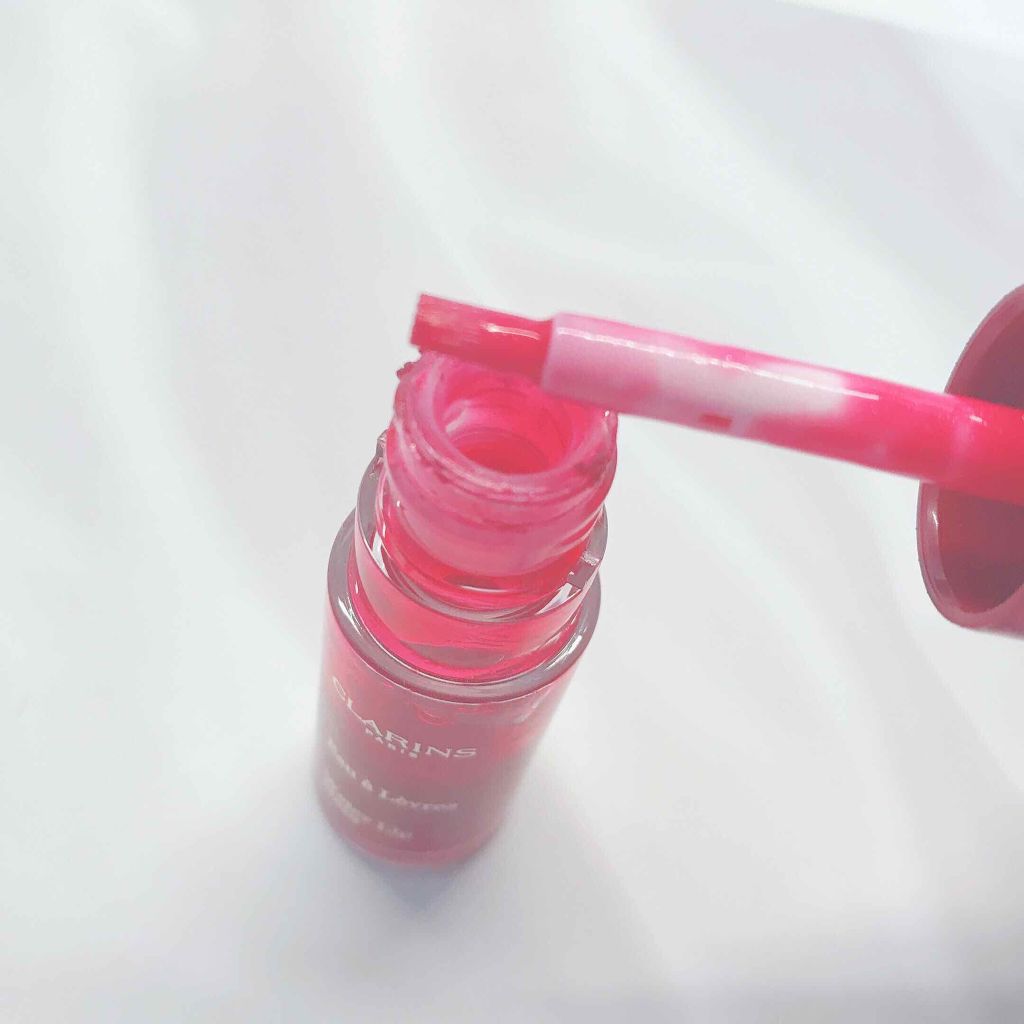 ウォーターリップ ステイン/CLARINS/リップグロスを使ったクチコミ（2枚目）