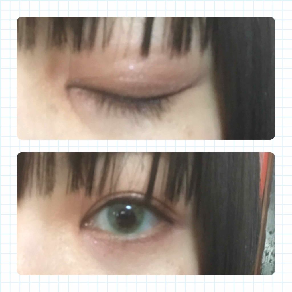 Luka☆ on LIPS 「✱2回目に投稿した化粧のカラコンVer.オレンジメイクで、アイ..」(1枚目)