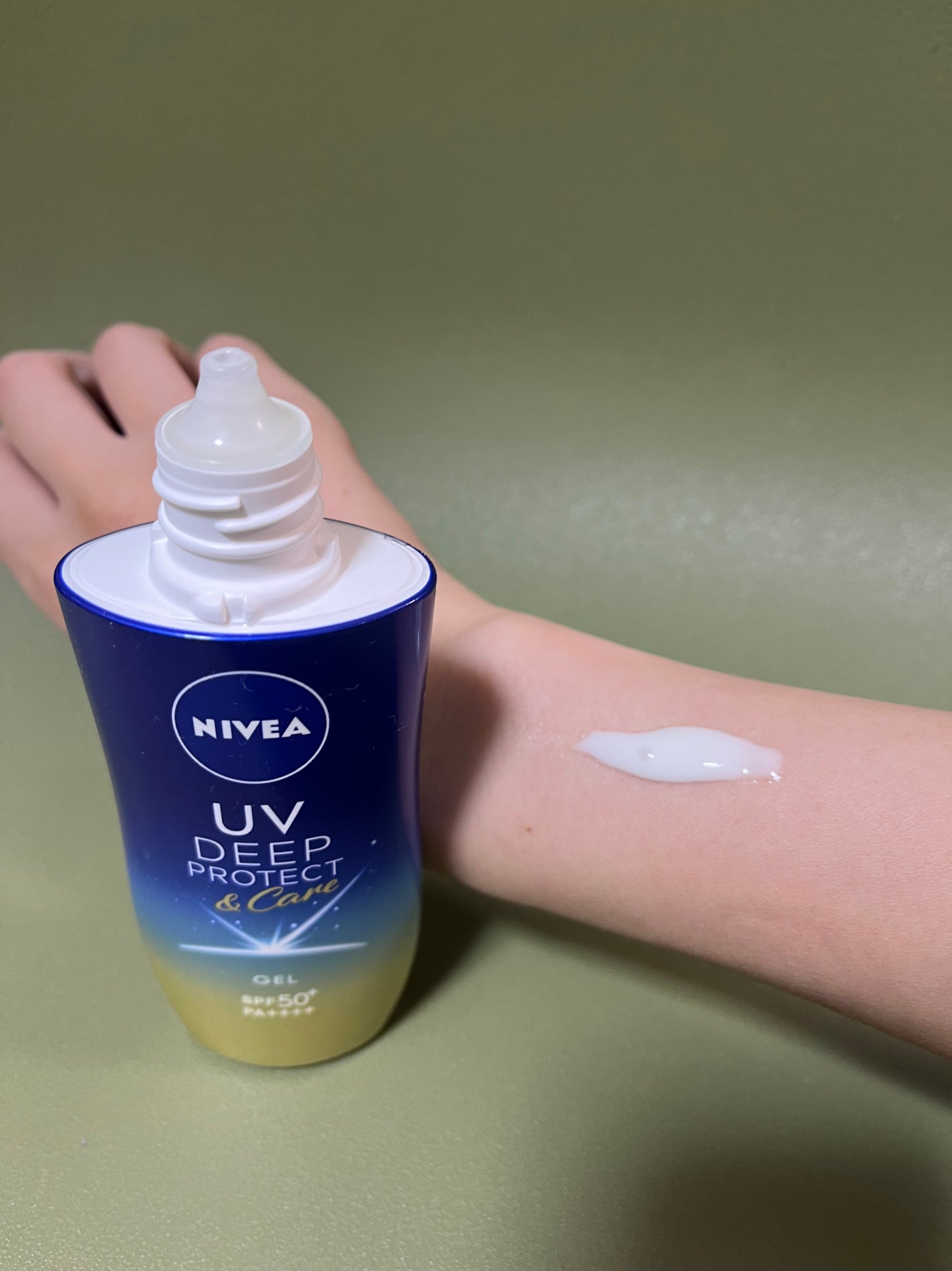ニベアUV ディープ プロテクト&ケア ジェル/ニベア/日焼け止めジェルを使ったクチコミ(2枚目)