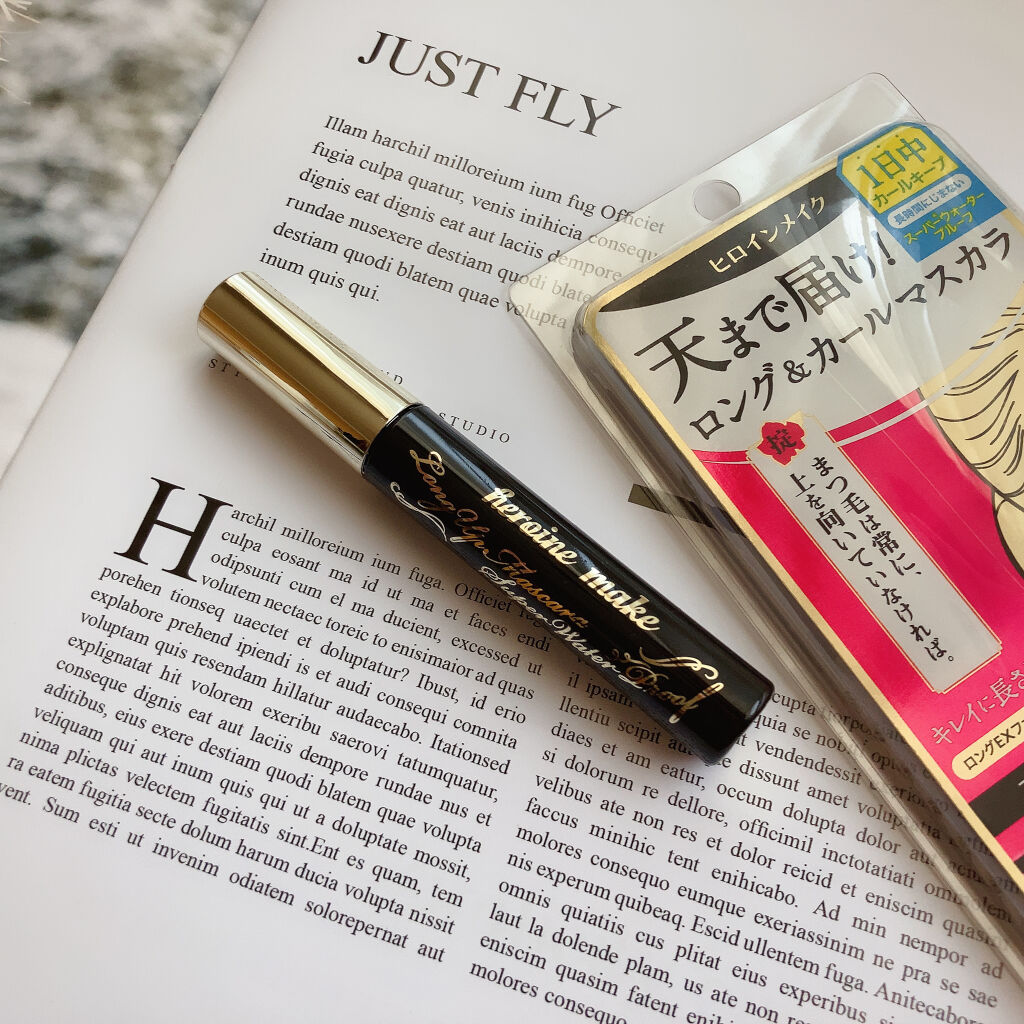 ロングUPマスカラ スーパーWP/ヒロインメイク/マスカラを使ったクチコミ（1枚目）