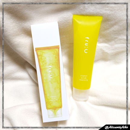 ビタミンスクラブクレンジング/Fru:C/クレンジングジェルを使ったクチコミ(5枚目)