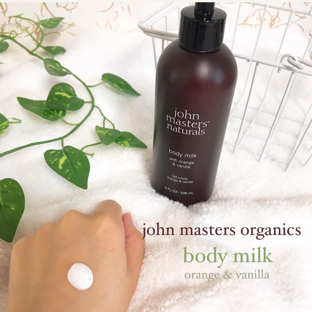 O&Vボディミルク/john masters organics/ボディミルクを使ったクチコミ(1枚目)