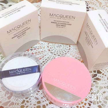 MACQUEEN NEWYORK エアフィットクッションティントのクチコミ「setで約¥2000？！クッションファンデ+パフ💕💕クッションファンデマニア😀

ニューヨーク.....」（3枚目）