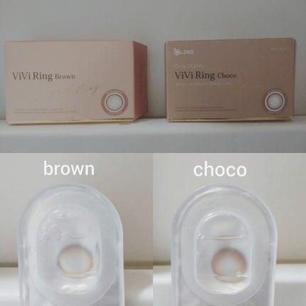 ViVi Ring 1Month/OLENS/カラーコンタクトレンズを使ったクチコミ(2枚目)