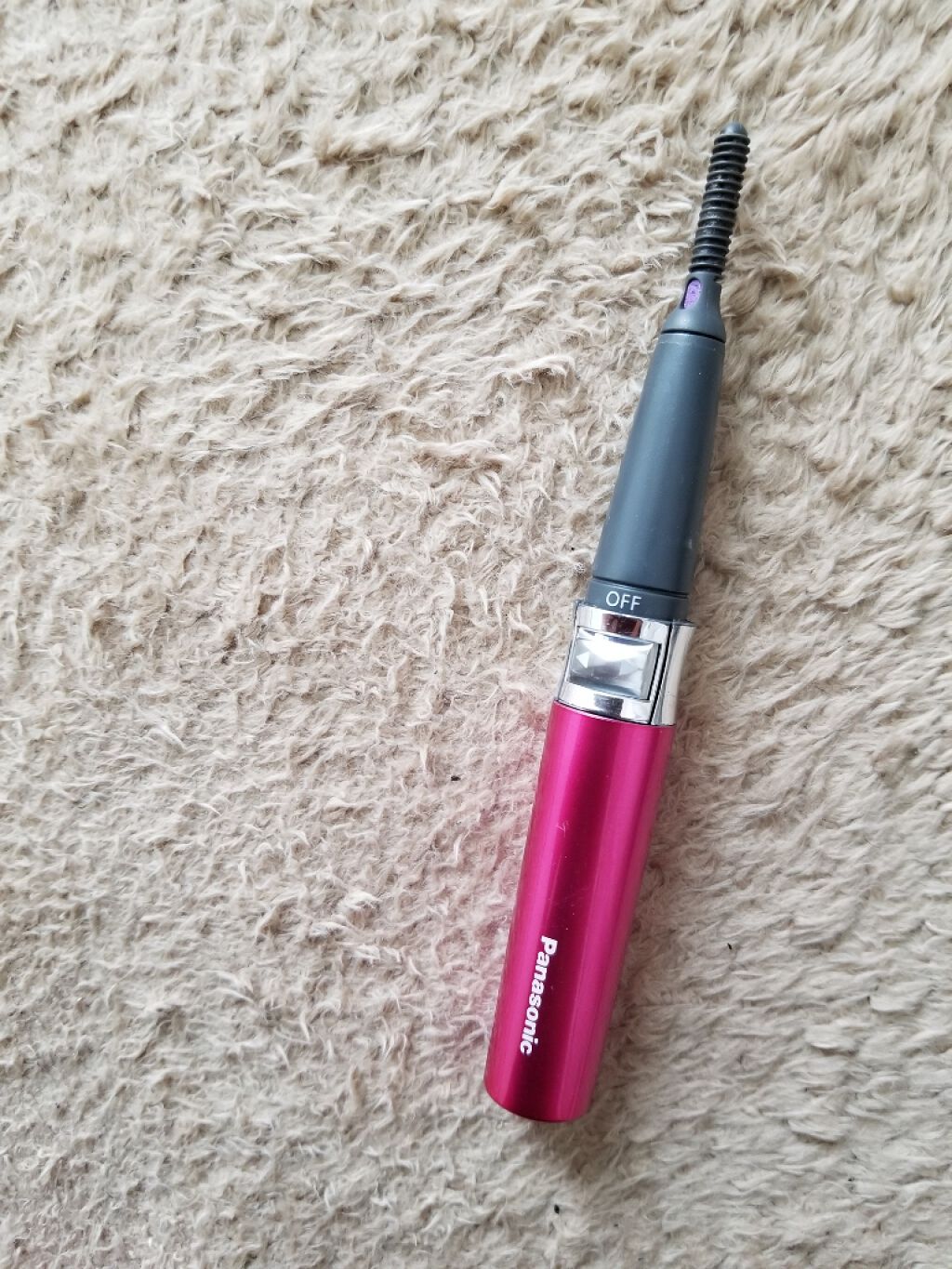 まつげくるん 回転コーム EH-SE60/Panasonic/ホットビューラーを使ったクチコミ（1枚目）