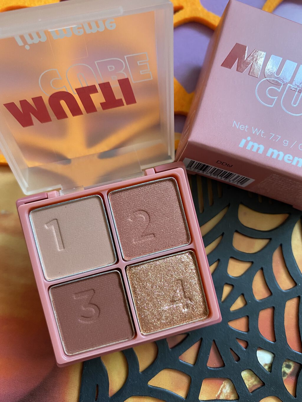 マルチキューブ/i’m meme/アイシャドウパレットを使ったクチコミ（3枚目）