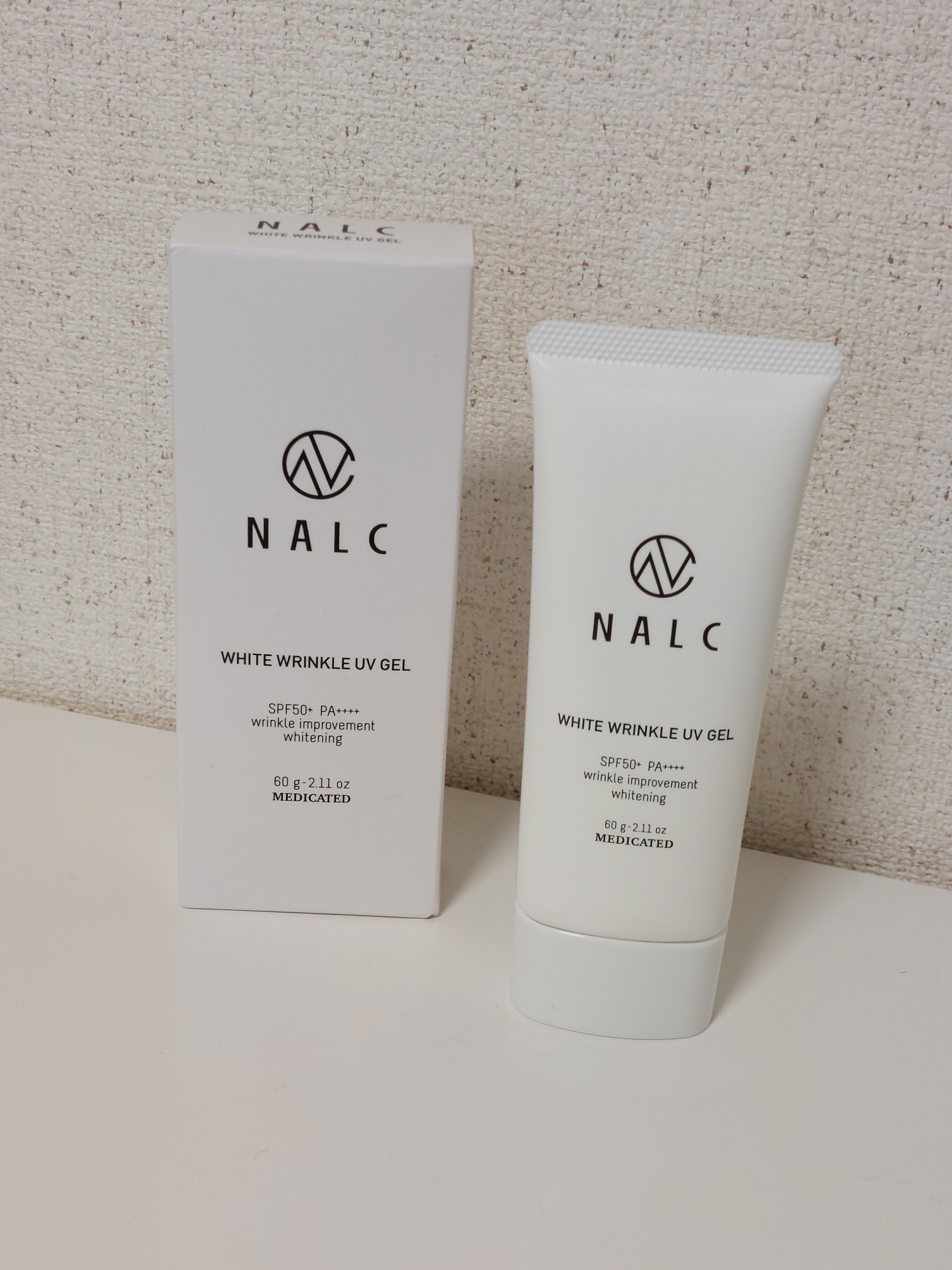 薬用ホワイトリンクルUVジェル/NALC/日焼け止めジェルを使ったクチコミ（1枚目）