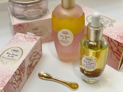 ローズセラムインオイル/SABON/フェイスオイルを使ったクチコミ(4枚目)