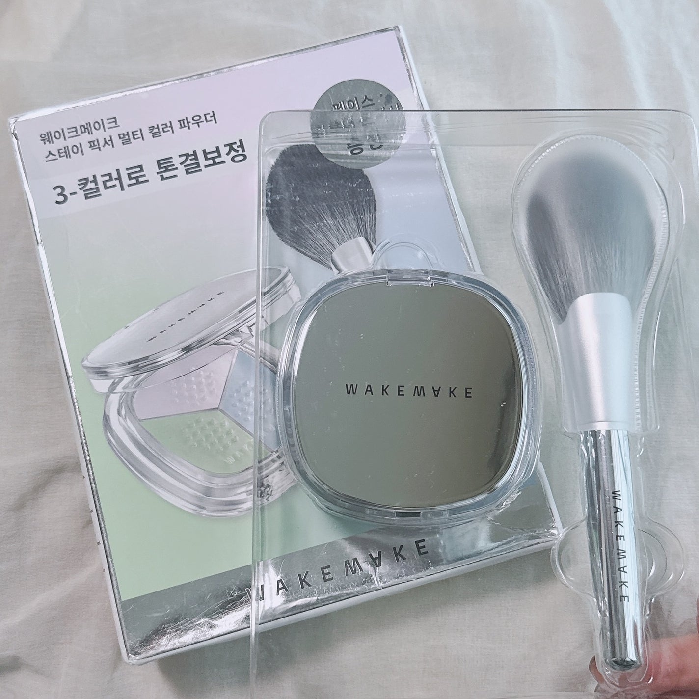 ステイフィクサーマルチカラーパウダー/wakemake/ルースパウダーを使ったクチコミ(6枚目)