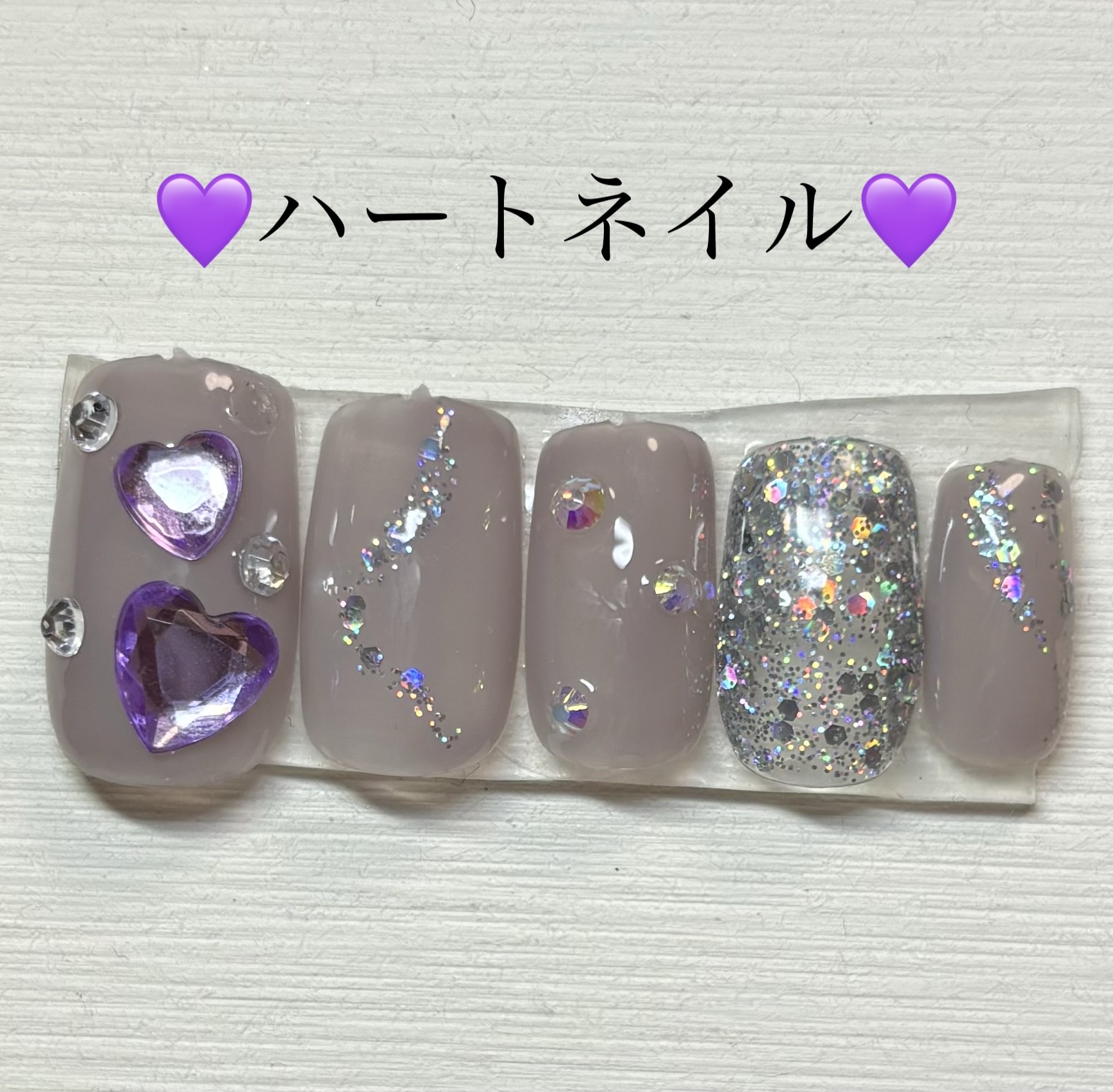 アイシングジェルネイル/セリア/ジェルネイルを使ったクチコミ（1枚目）