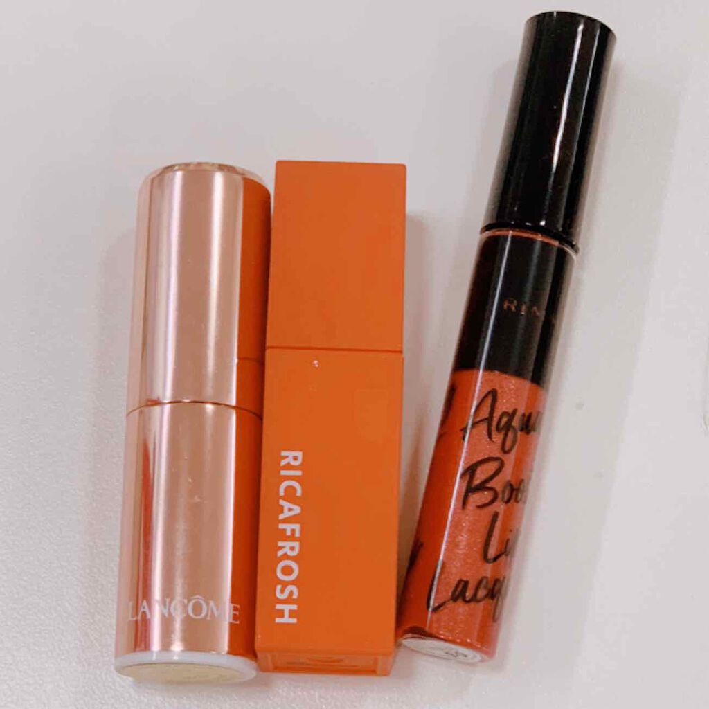 アクアリィ ブースト リップラッカー/リンメル ロンドン/リップグロスを使ったクチコミ（2枚目）