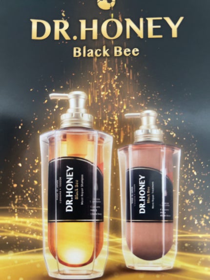 DRハニー ブラックビー モイスト リペア シャンプー/ヘアトリートメント/DR.HONEY/市販シャンプーを使ったクチコミ(1枚目)