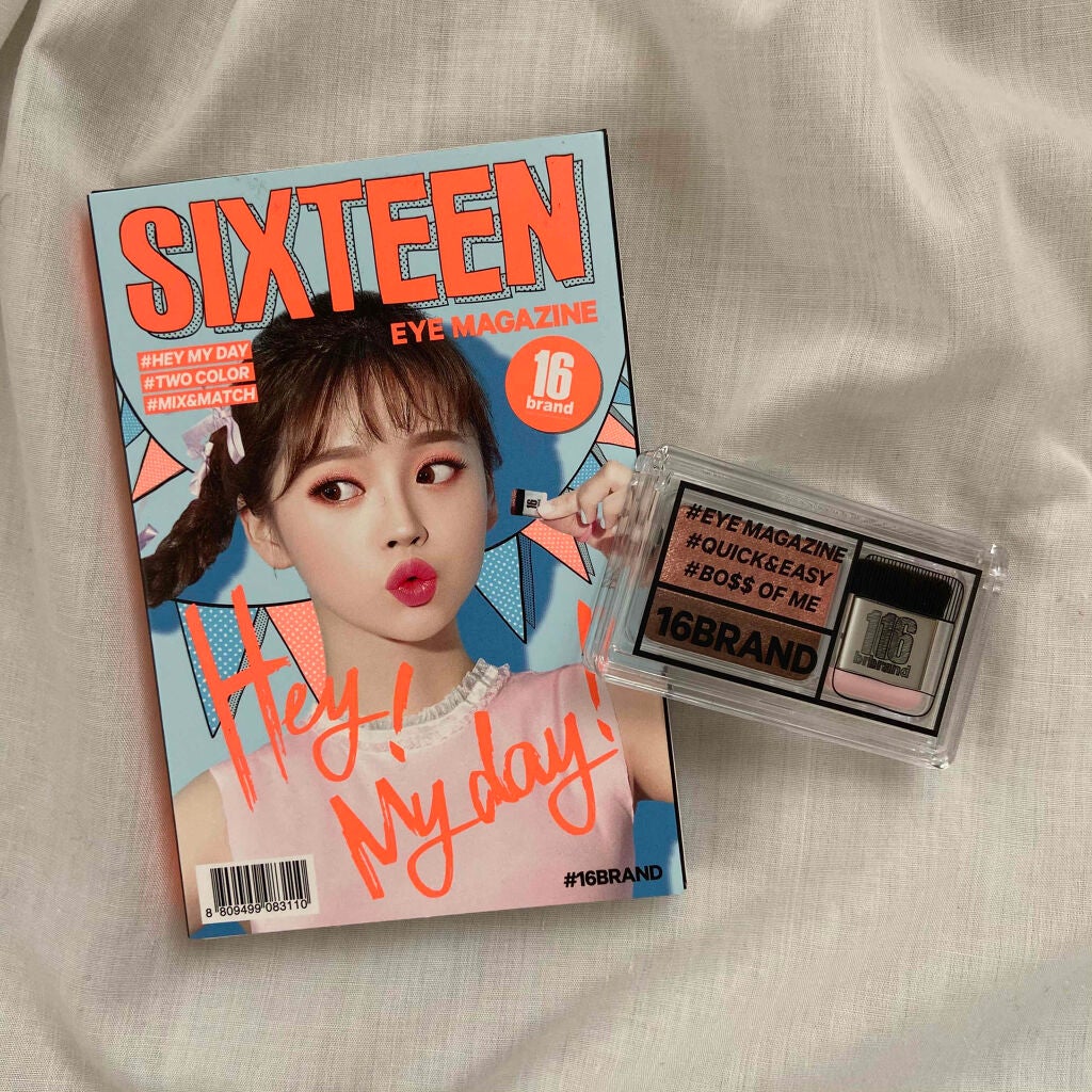 16 EYE MAGAZINE/16BRAND/アイシャドウパレットを使ったクチコミ(1枚目)