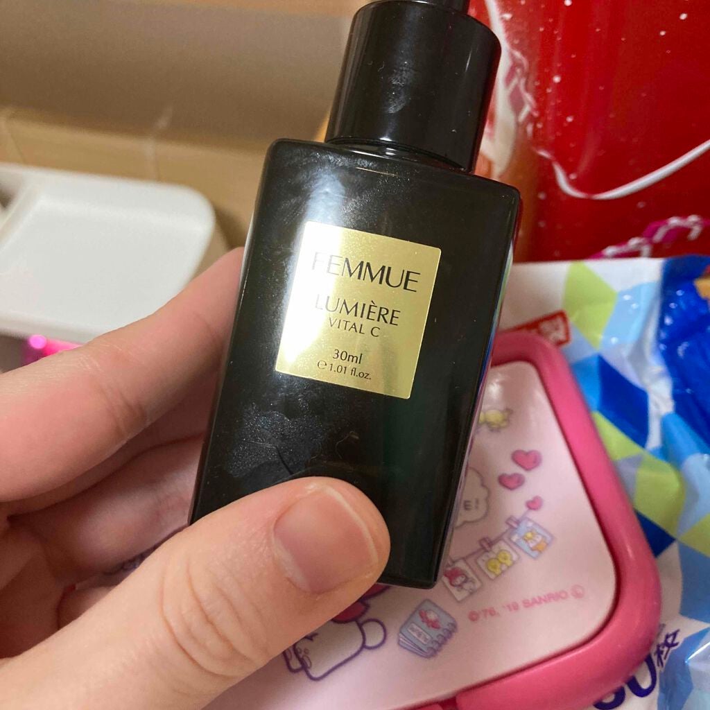 ルミエール ヴァイタルC/FEMMUE/ブースター・導入液を使ったクチコミ(1枚目)