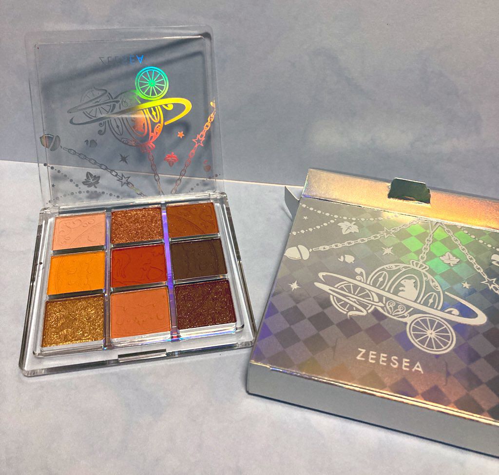 クォーツ 9色アイシャドウパレット(ドリームランドアイシャドウ)/ZEESEA/アイシャドウパレットを使ったクチコミ(1枚目)