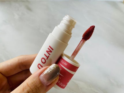 スーパーマットリップ&チークマッド EM24 パリジェンヌピオニー/INTO U/口紅を使ったクチコミ(1枚目)