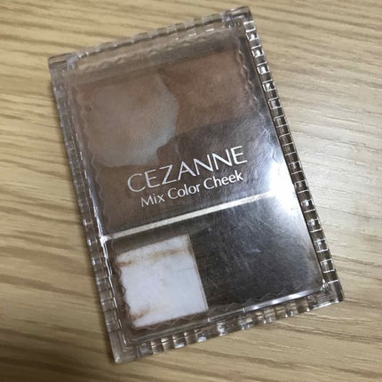 ミックスカラーチーク/CEZANNE/パウダーチークを使ったクチコミ(1枚目)