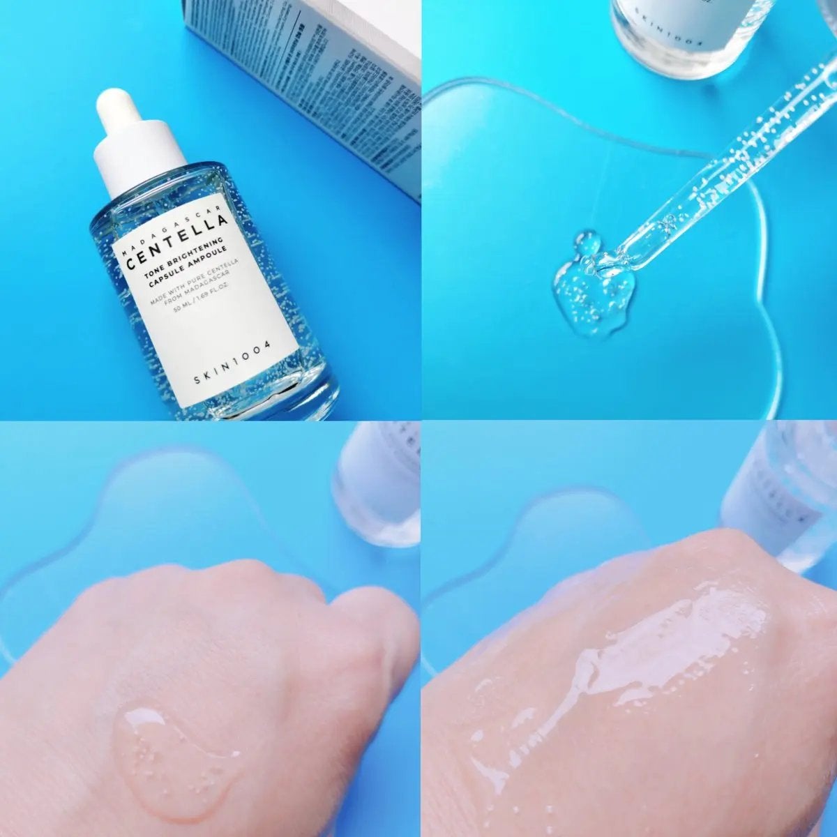 トーンブライトニング カプセルアンプル/SKIN1004/美容液を使ったクチコミ(2枚目)