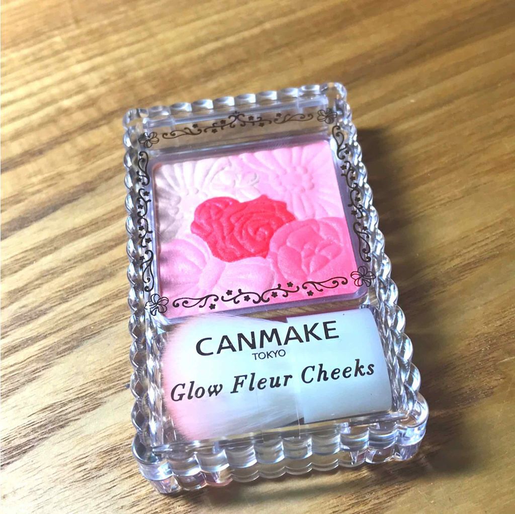 グロウフルールチークス/キャンメイク/パウダーチークを使ったクチコミ(1枚目)