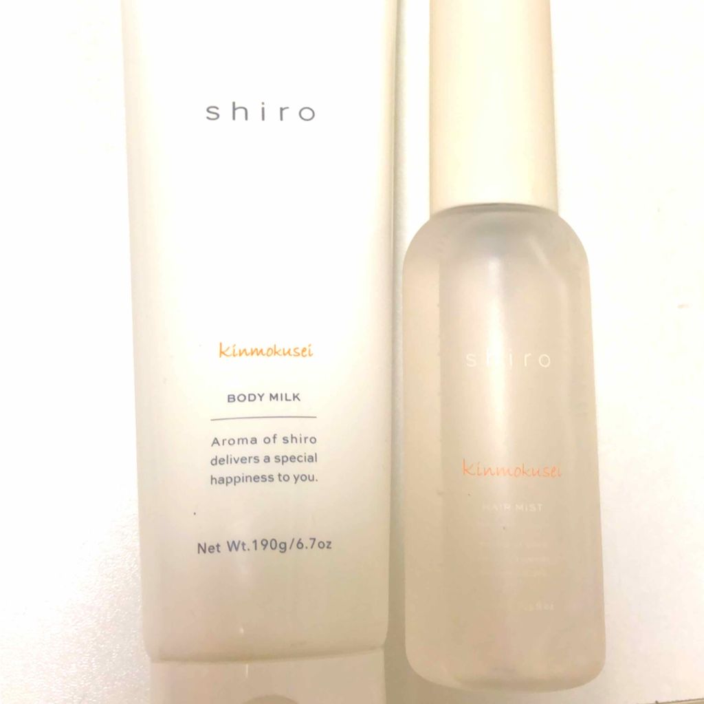 キンモクセイ ヘアミスト/SHIRO/ヘアミストを使ったクチコミ（1枚目）