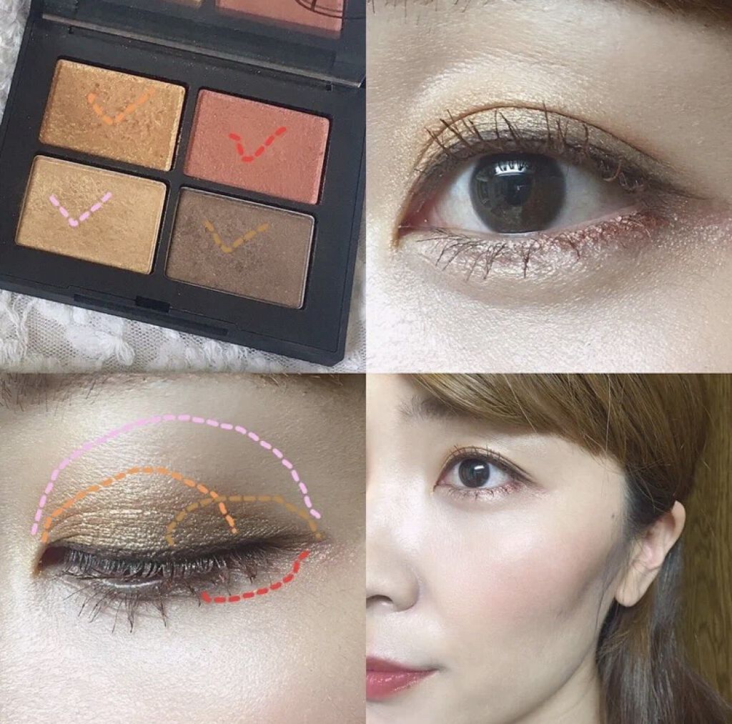 クワッドアイシャドー 3974/NARS/アイシャドウパレットを使ったクチコミ（1枚目）