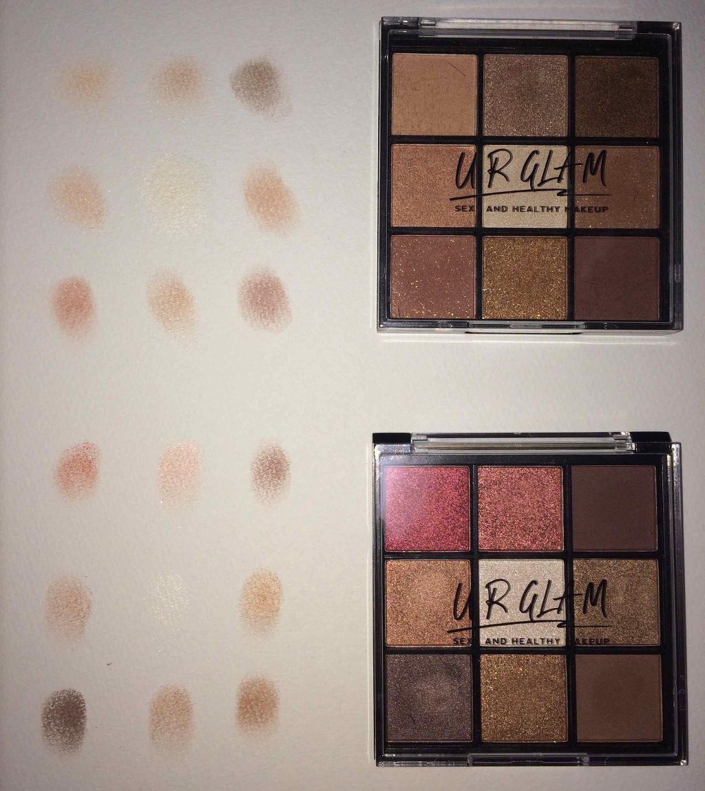UR GLAM BLOOMING EYE COLOR PALETTE/U R GLAM/アイシャドウパレットを使ったクチコミ(2枚目)