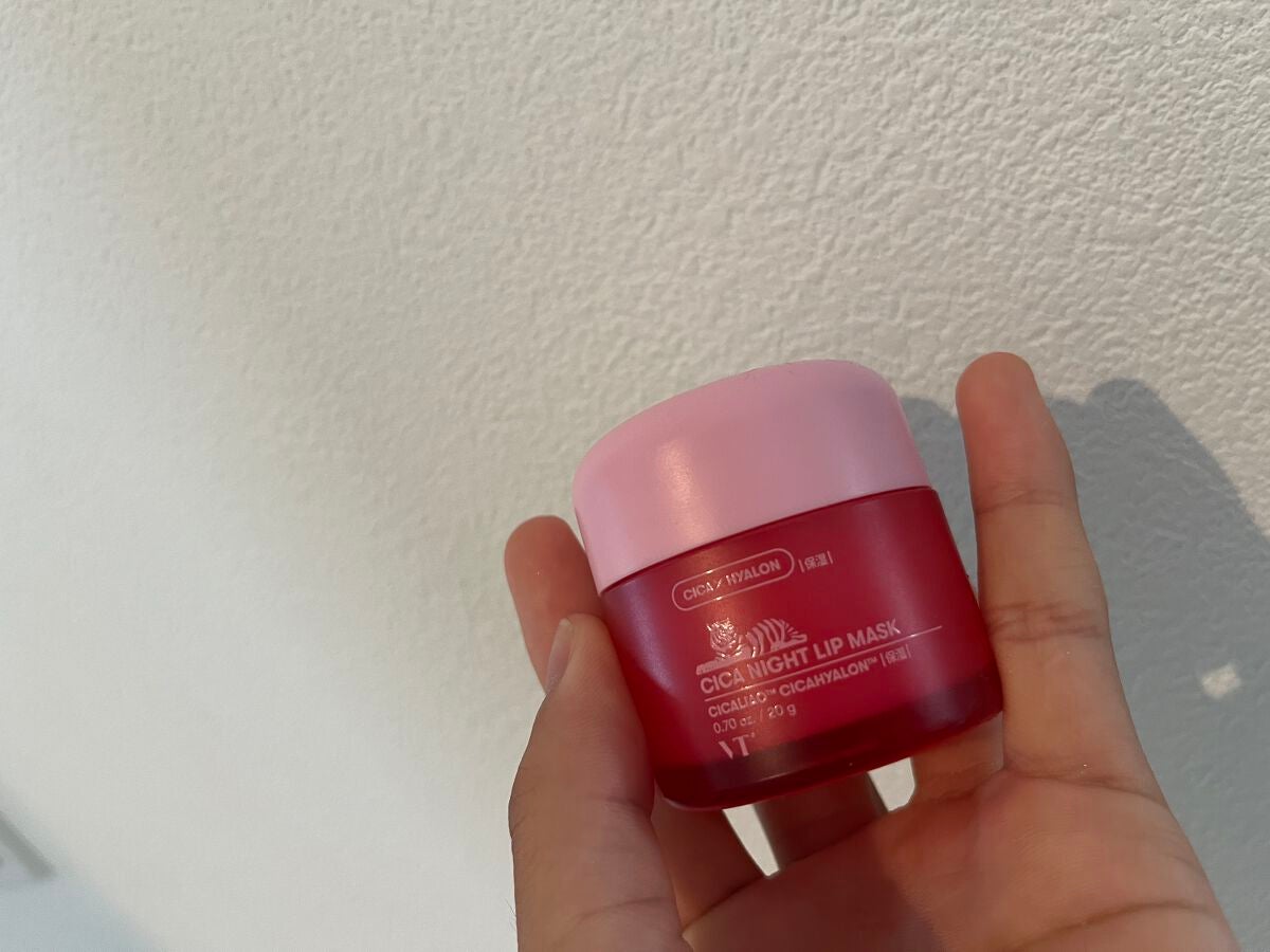 CICA ナイトリップマスク/VT/リップマスクを使ったクチコミ(1枚目)