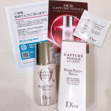 【旧】カプチュール トータル セル ENGY スーパー セラム/Dior/美容液を使ったクチコミ（1枚目）