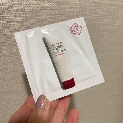 SHISEIDO ディープ クレンジングフォームのクチコミ「♡ SHISEIDO ディープ クレンジングフォーム
美容液を購入した際に試供品をいただき.....」(1枚目)