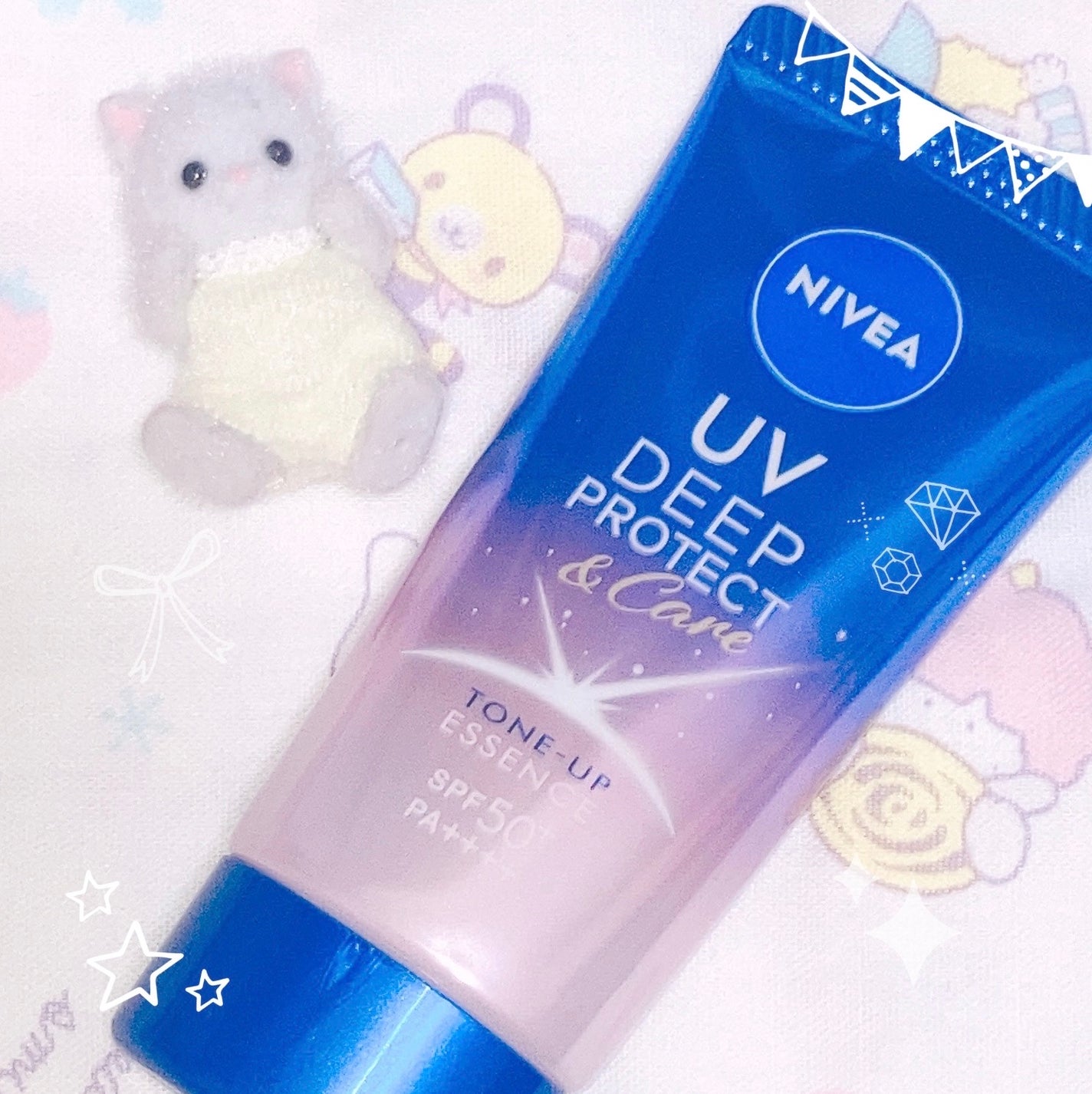ニベアUV ディープ プロテクト&ケア トーンアップ エッセンス/ニベア/日焼け止めローションを使ったクチコミ(1枚目)