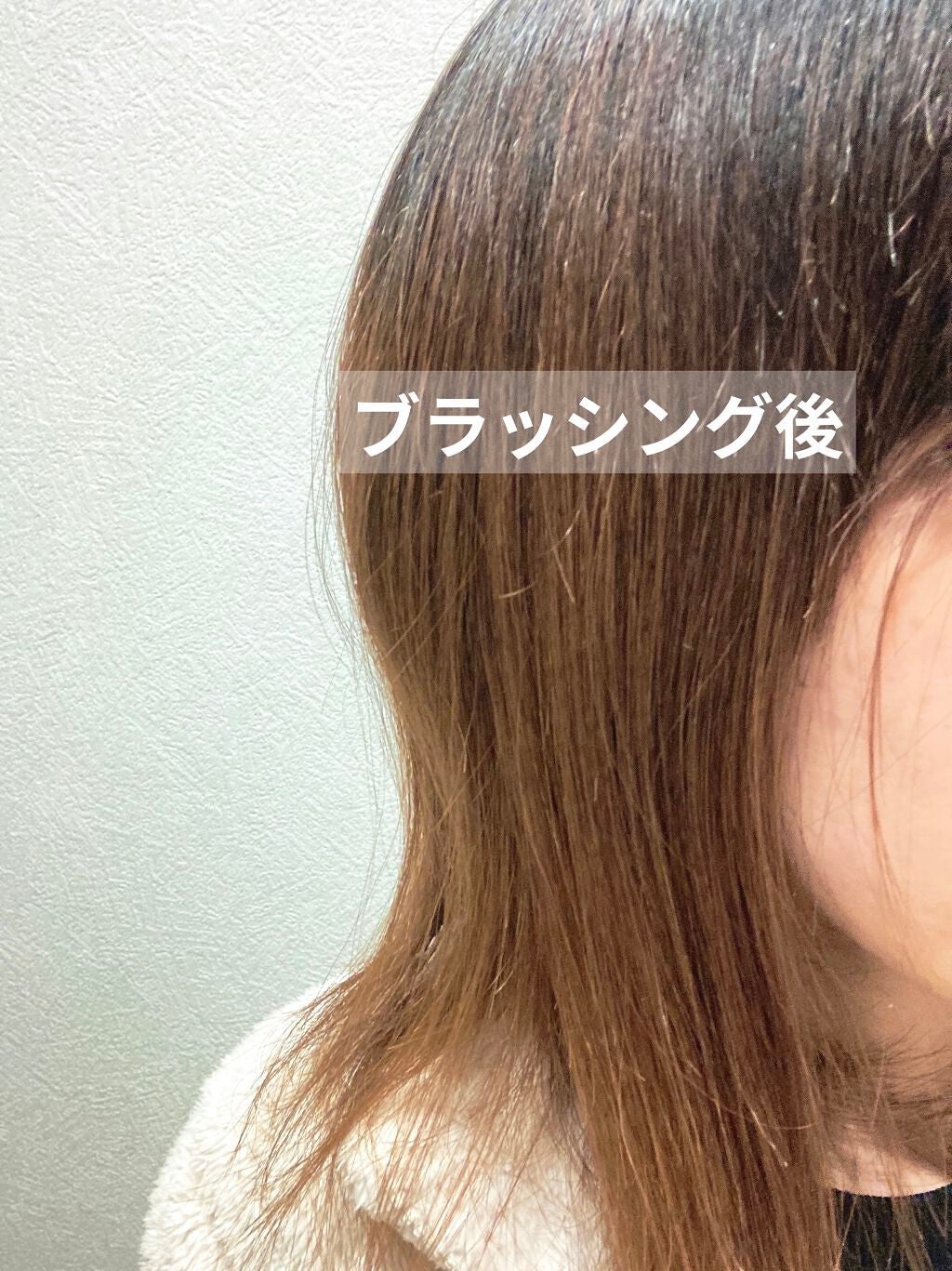 カラミーノ 美容師さんが考えた髪のためのブラシ ウエット&ドライ/ハホニコハッピーライフ/ヘアブラシを使ったクチコミ(5枚目)