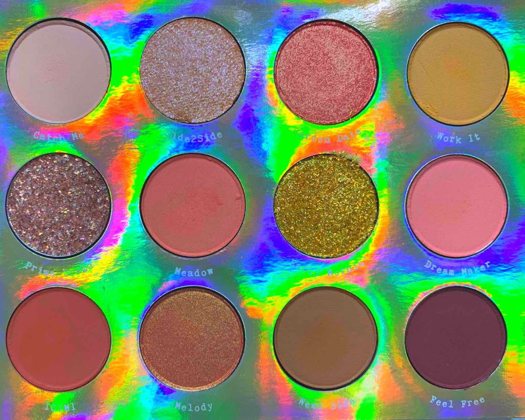 Eye Palette-Sweet Talk/ColourPop/アイシャドウパレットを使ったクチコミ(3枚目)