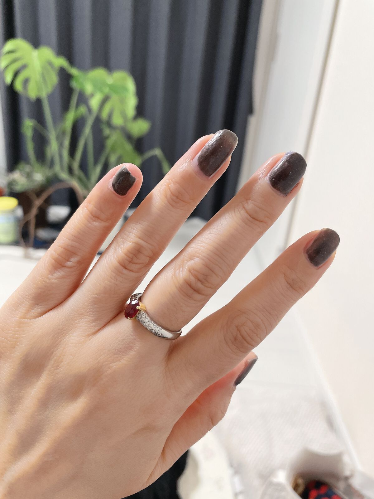 ミニネイル BR08 松（まつ）/パラドゥ/マニキュアを使ったクチコミ（3枚目）