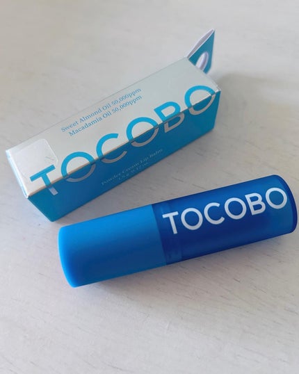 パウダークリームリップバーム/TOCOBO/リップバームを使ったクチコミ(3枚目)