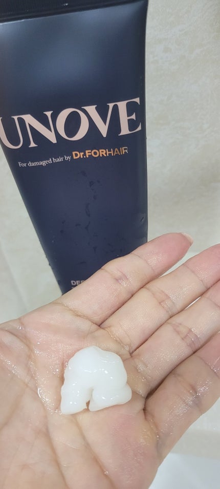 ディープダメージトリートメントEX/UNOVE/洗い流すヘアトリートメントを使ったクチコミ(2枚目)