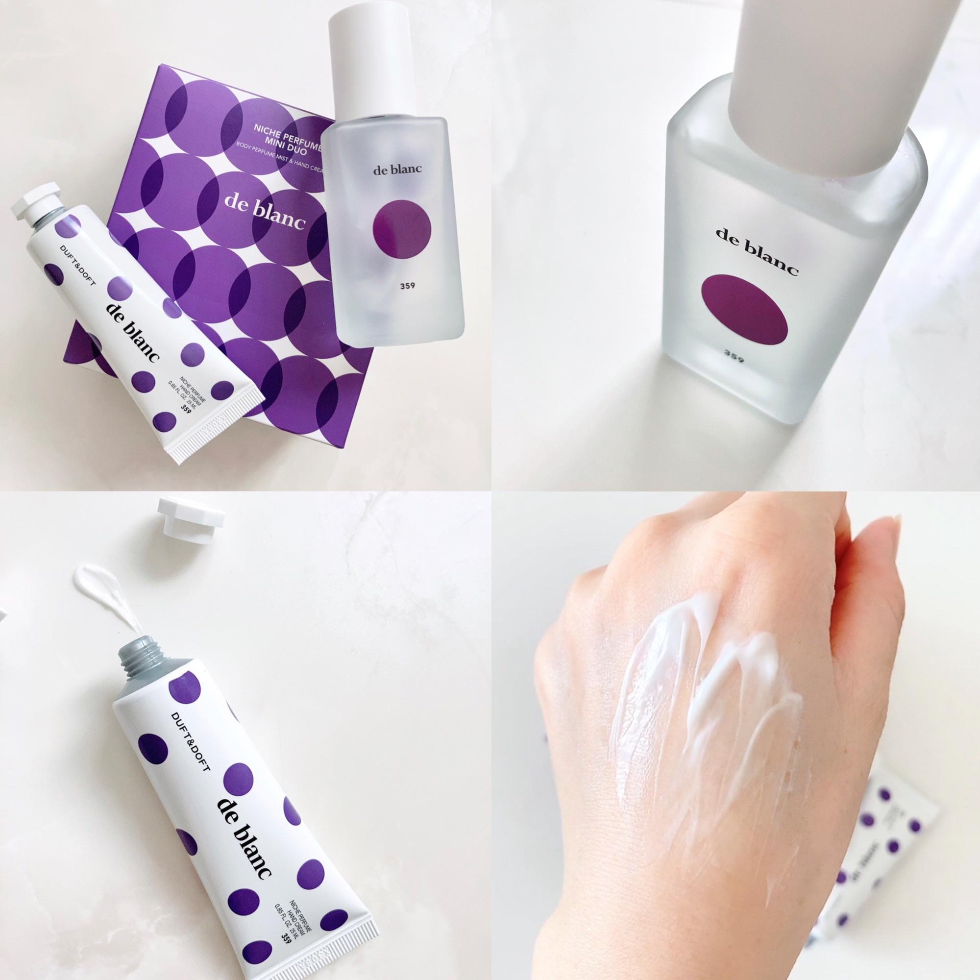 DUFT&DOFT ドゥ・ブラン ミニデュオセットのクチコミ「＼優しいヴィーガンパフューム／
▷DUFT&DOFT
　ミニーデュオセット  de Blanc.....」（3枚目）