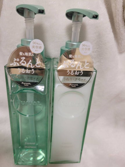 プルント コントロール美容液シャンプー/トリートメント/Purunt./市販シャンプーを使ったクチコミ(1枚目)