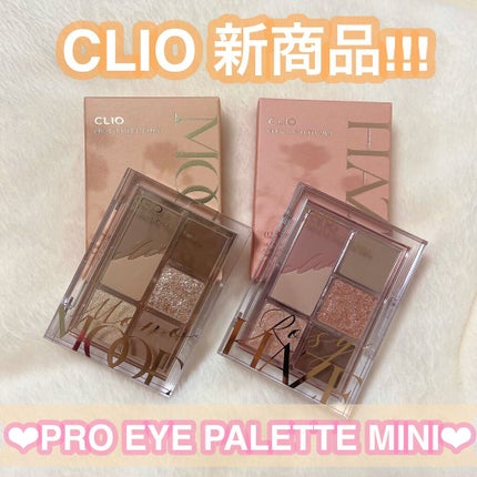プロ アイパレット ミニ/CLIO/アイシャドウパレットを使ったクチコミ(1枚目)